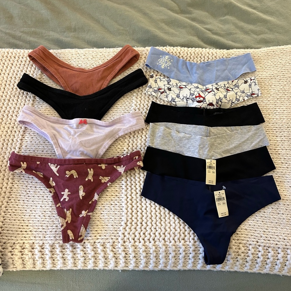 aerie Thong Bundle of 10